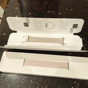 New Apple Starlight Braided Solo Loop 41mm Watch Band